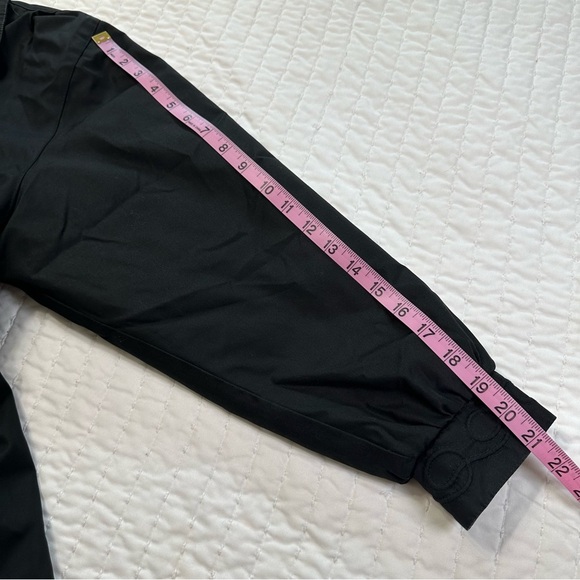 London Fog Black Vintage Trench Coat Removable Liner - Picture 6 of 14